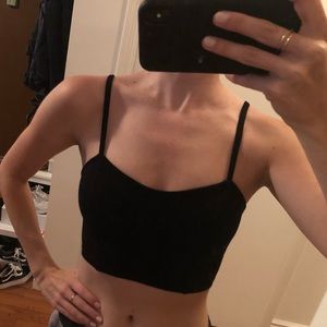 Forever 21 Black Crop